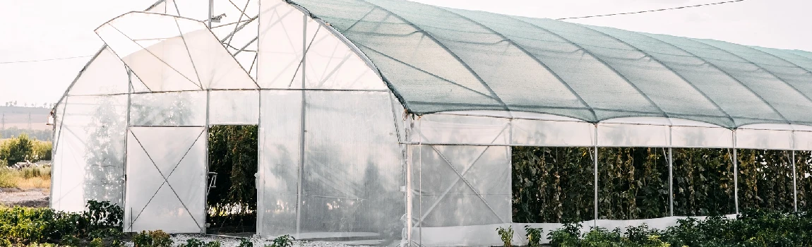 Safe And Reliable Glass Greenhouse in Sunset, FL
